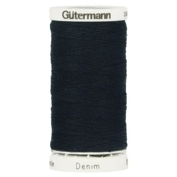 Gütermann jeans (denim) naaigaren - 100 meter- col. 6855 - donkerblauw